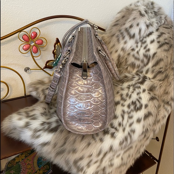 Sold! Brahmin Silver Pamilla Arden - Picture 9 of 13